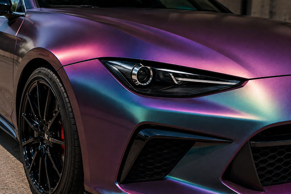 Color Shift Vinyl Wrap Tab