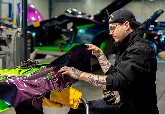 Colored Paint Protection Film