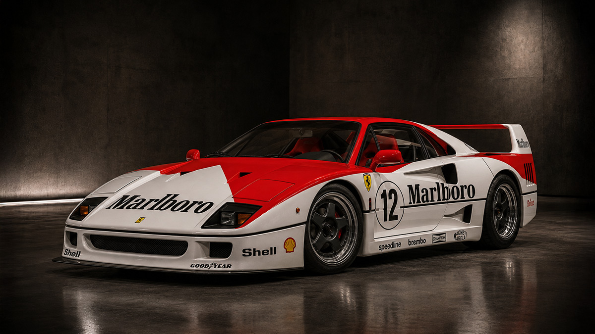 Historical-Racing-Livery-Wrap-Ferrari-F40-After