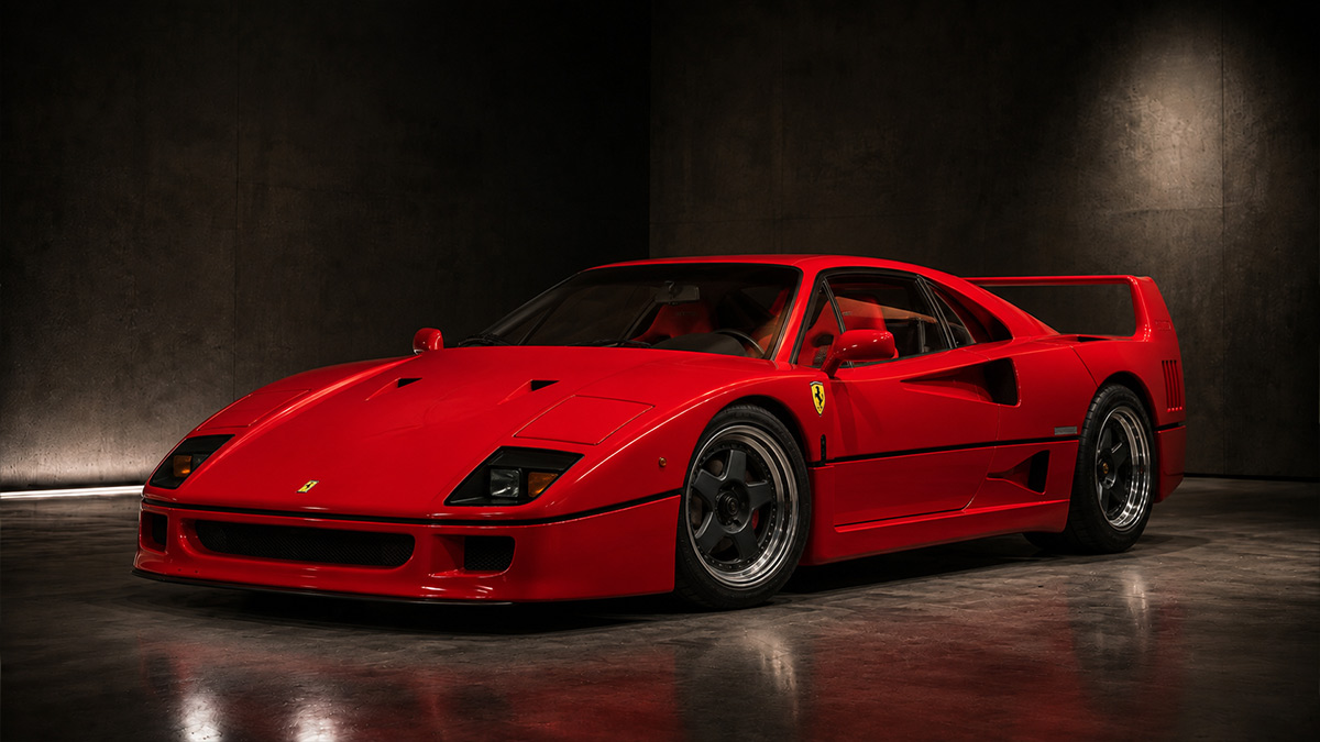 Historical-Racing-Livery-Wrap-Ferrari-F40 — Before