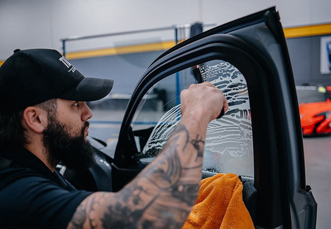Front Two Window Tint Installation